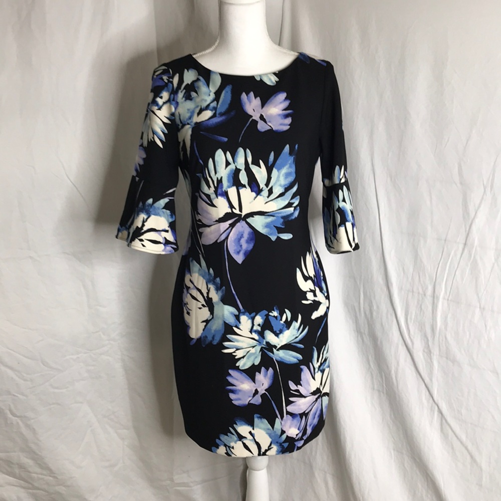 Vince Camuto Floral Mini Dress Petite
